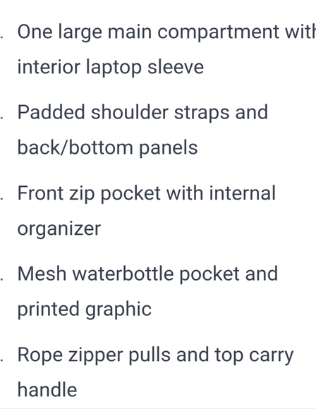 NWT BLACK CHAMPION BACKPACK - Picture 11 of 12